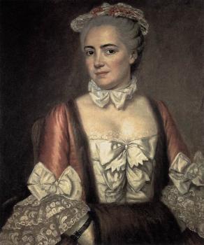 雅尅-路易 大衛 Portrait of Marie-Francoise Buron